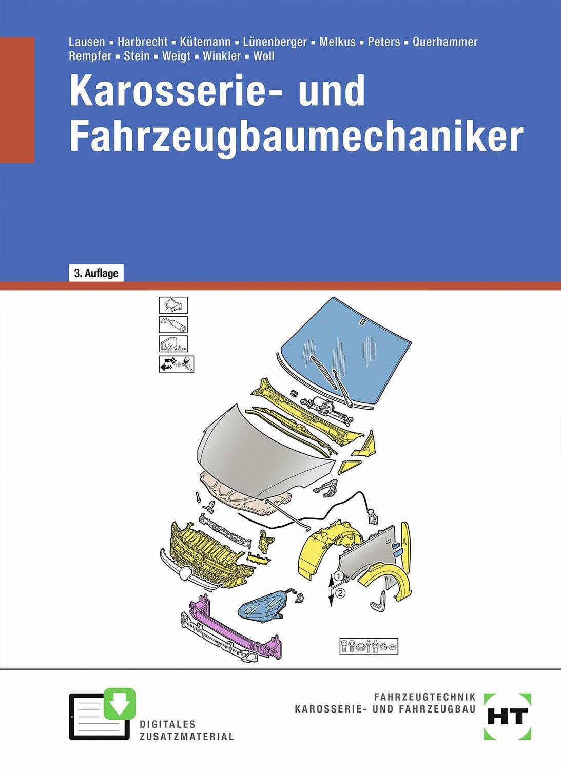 Cover: 9783582924643 | Karosserie- und Fahrzeugbaumechaniker | Patricia Harbrecht (u. a.)