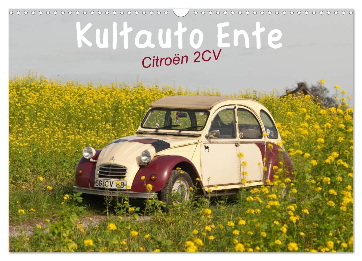 Cover: 9783435591794 | Kultauto Ente Citroën 2CV (Wandkalender 2025 DIN A3 quer), CALVENDO...