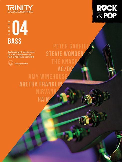 Cover: 9780857366337 | Trinity College London Rock &amp; Pop 2018 Bass Grade 4 | Broschüre | 2017
