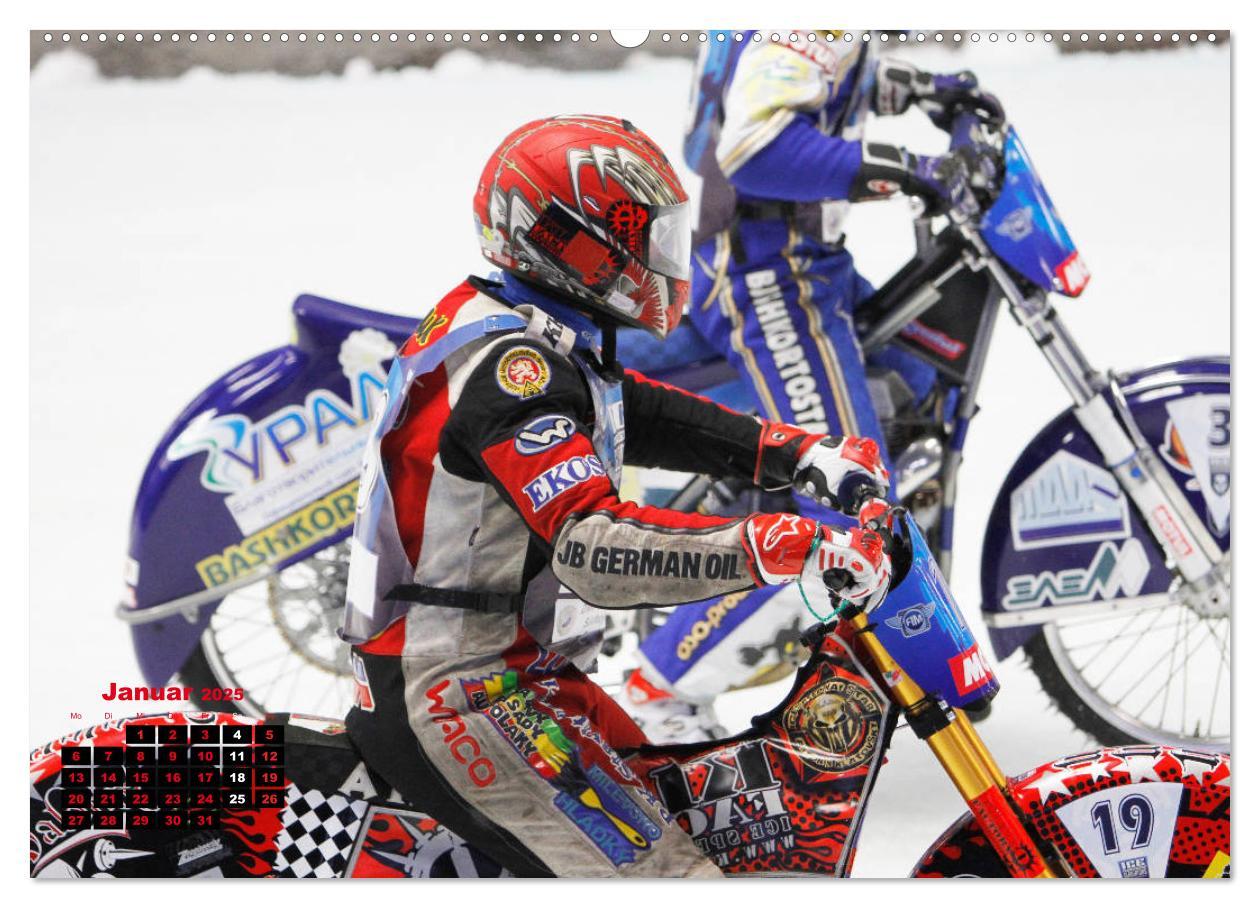 Bild: 9783435129881 | Ice Speedway (hochwertiger Premium Wandkalender 2025 DIN A2 quer),...