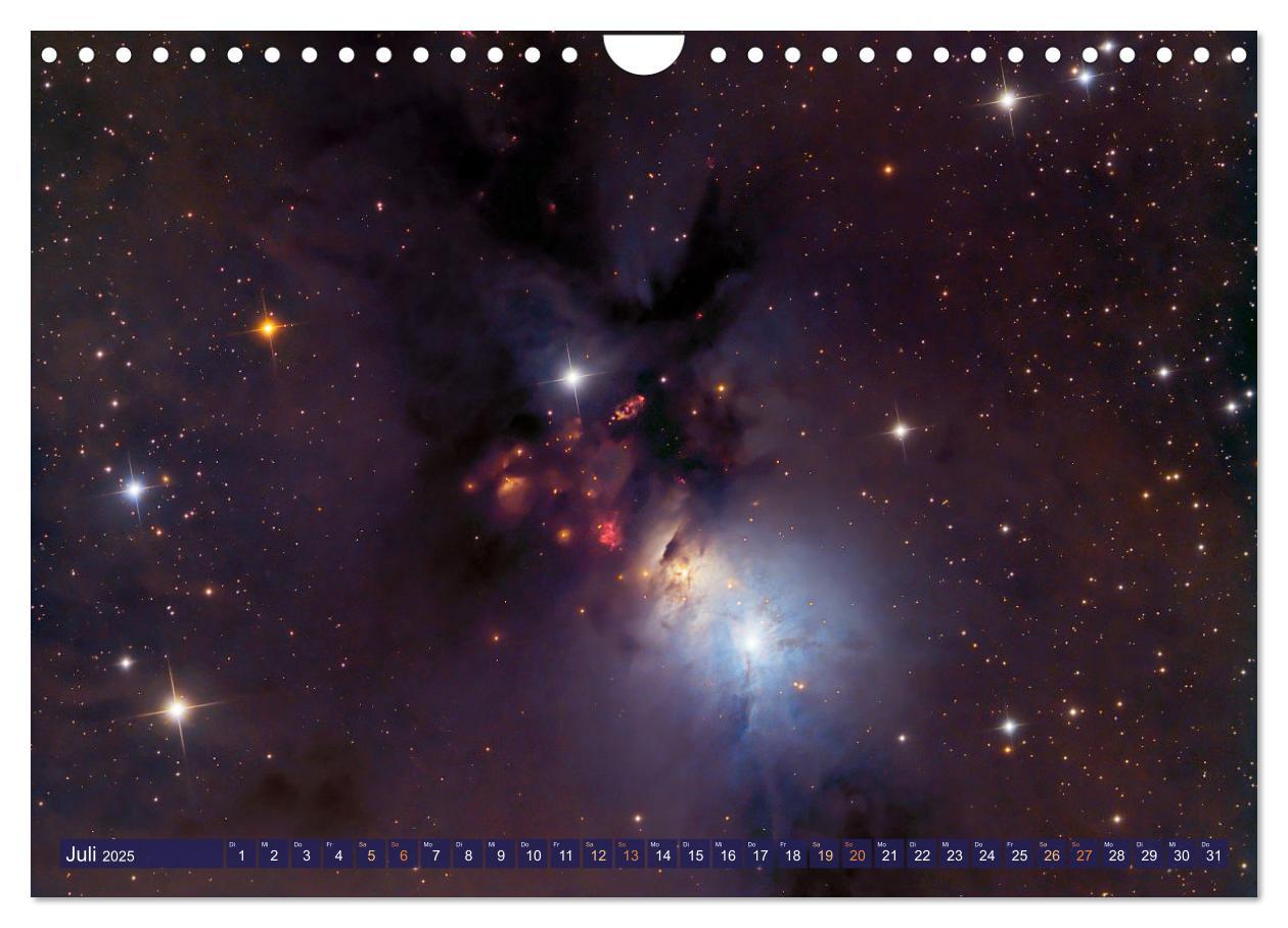 Bild: 9783435055609 | Galaxien, Sterne und Nebel: Leuchten aus dem All (Wandkalender 2025...