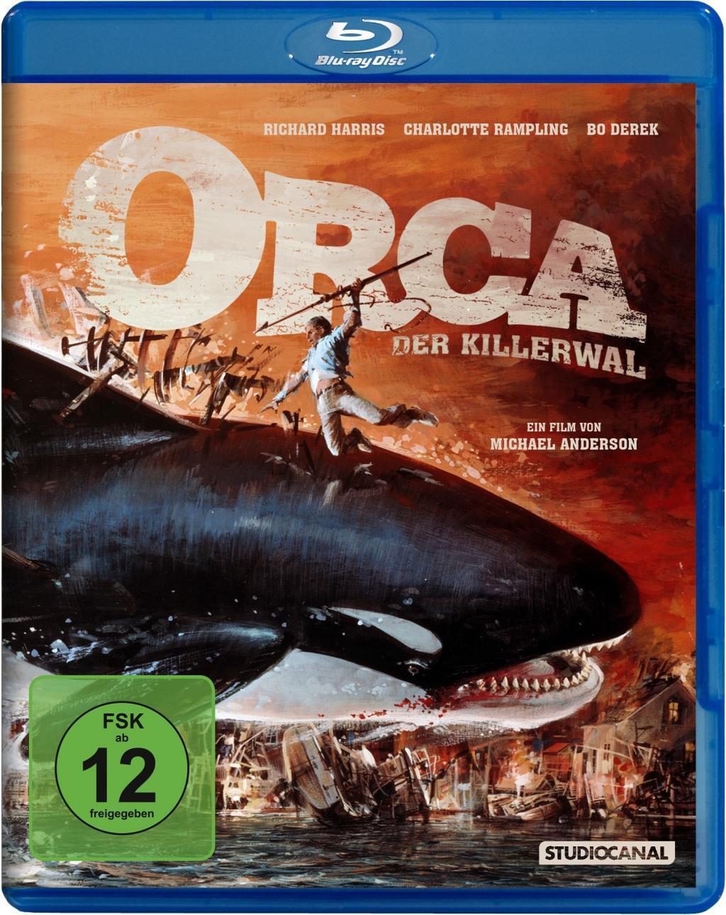 Cover: 4006680093703 | Orca der Killerwal | Luciano Vincenzoni (u. a.) | Blu-ray Disc | 1977