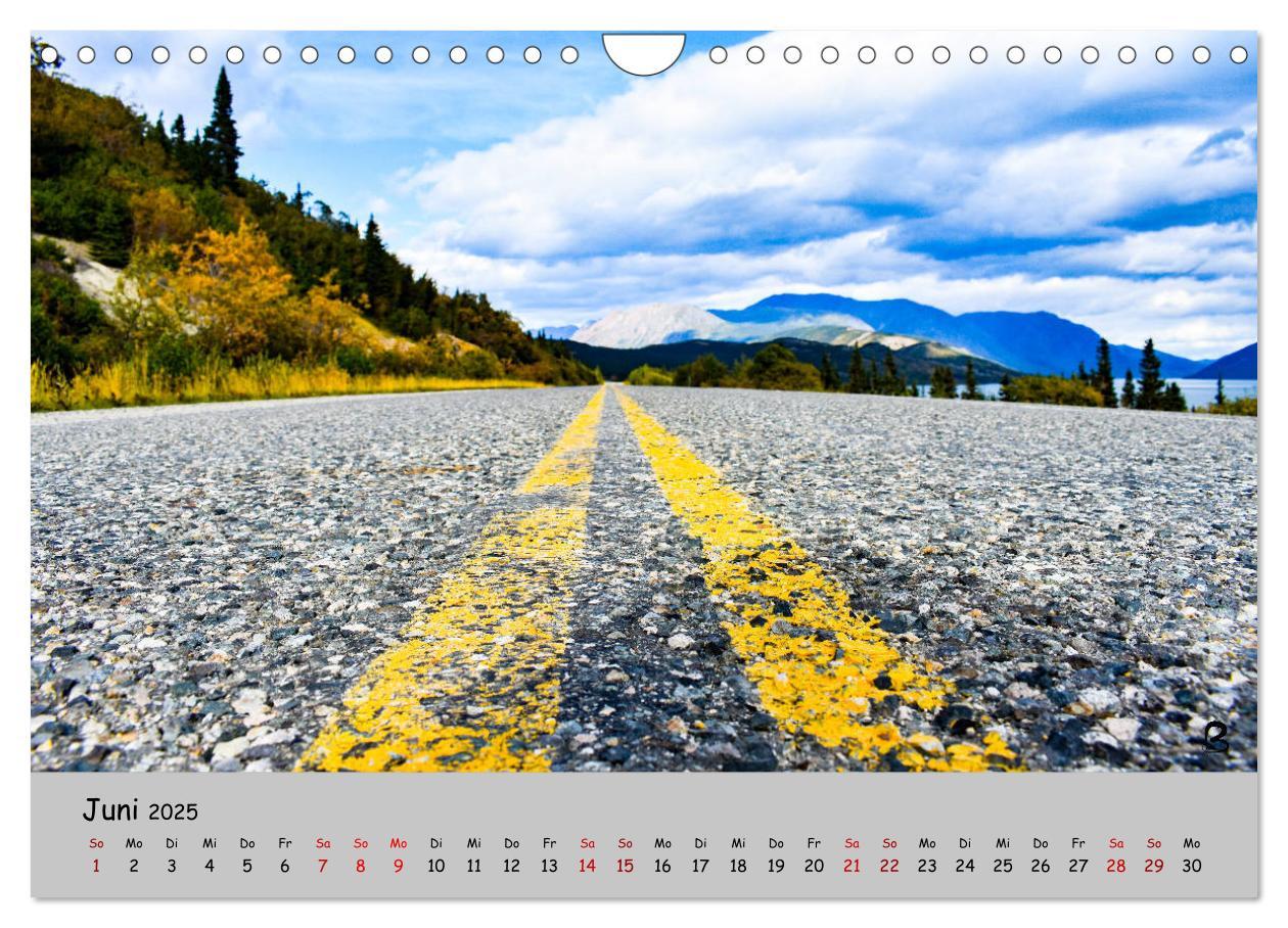 Bild: 9783435171125 | Entdecke den Yukon (Wandkalender 2025 DIN A4 quer), CALVENDO...