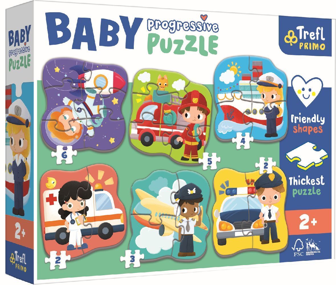 Cover: 5900511440010 | Primo Baby Puzzle Fahrzeuge | Spiel | Kartonage | 44001 | Deutsch