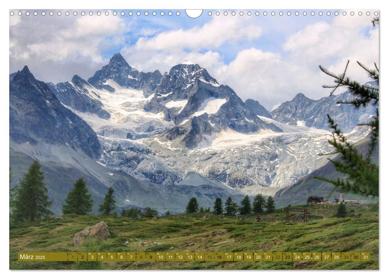 Bild: 9783435034314 | Bergwelt Zermatt (Wandkalender 2025 DIN A3 quer), CALVENDO...