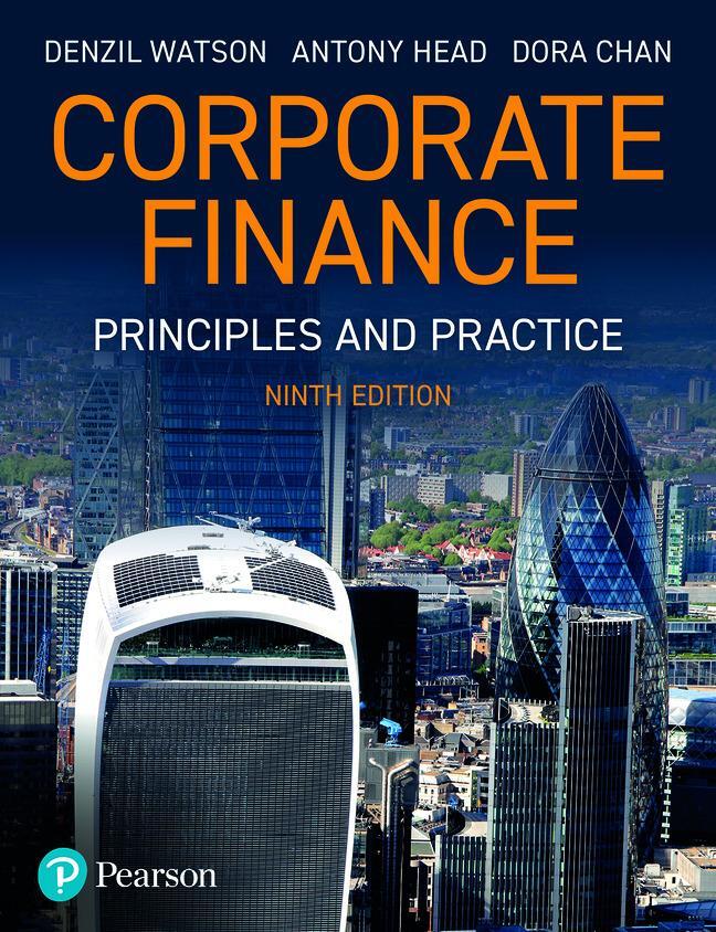 Cover: 9781292450940 | Corporate Finance: Principles and Practice | Antony Head (u. a.)