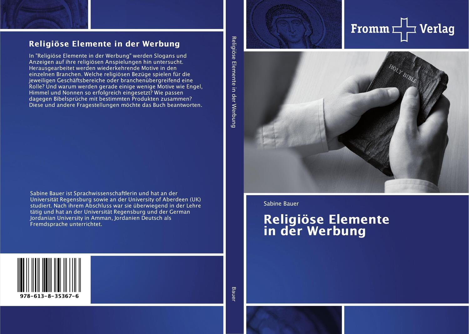 Cover: 9786138353676 | Religiöse Elemente in der Werbung | Sabine Bauer | Taschenbuch | 2019
