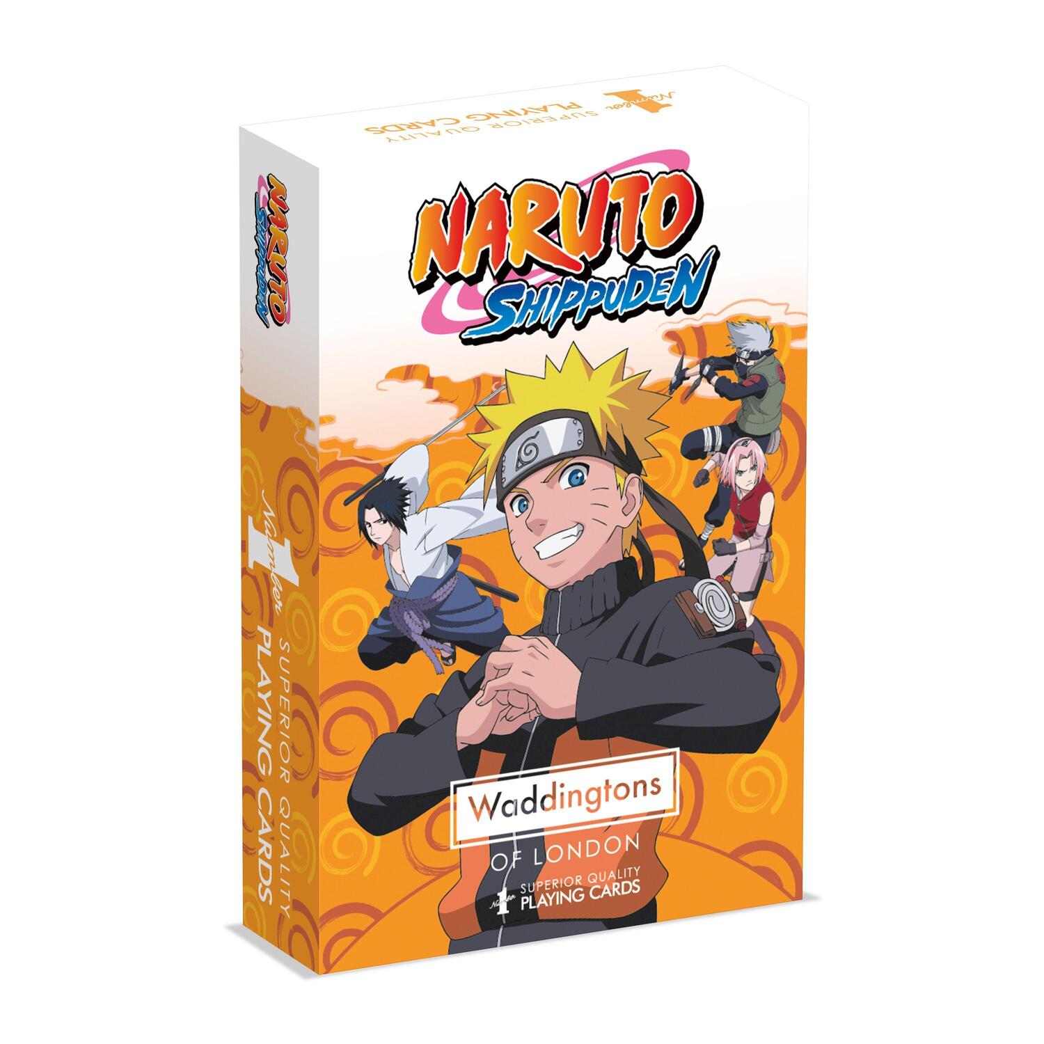 Cover: 5036905049467 | Spielkarten Naruto | Spiel | Englisch | 2023 | Winning Moves
