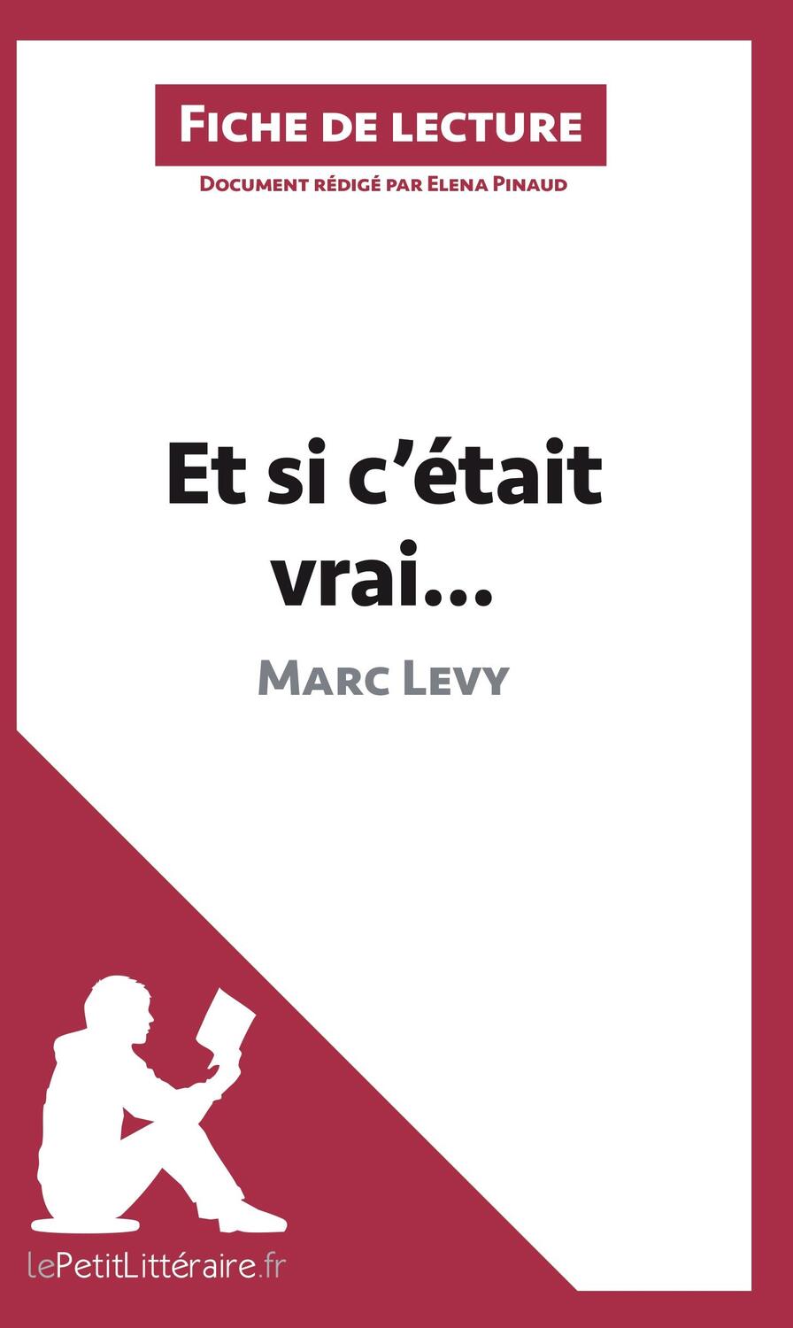 Cover: 9782806212719 | Et si c'était vrai... de Marc Levy (Analyse de l'oeuvre) | Taschenbuch