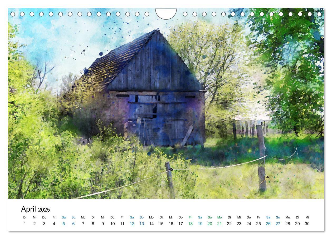 Bild: 9783435143474 | Havelland in Aquarell (Wandkalender 2025 DIN A4 quer), CALVENDO...