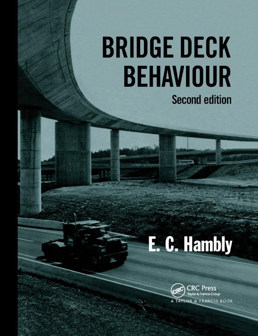 Cover: 9780367863425 | Bridge Deck Behaviour | E C Hambly | Taschenbuch | Englisch | 2019