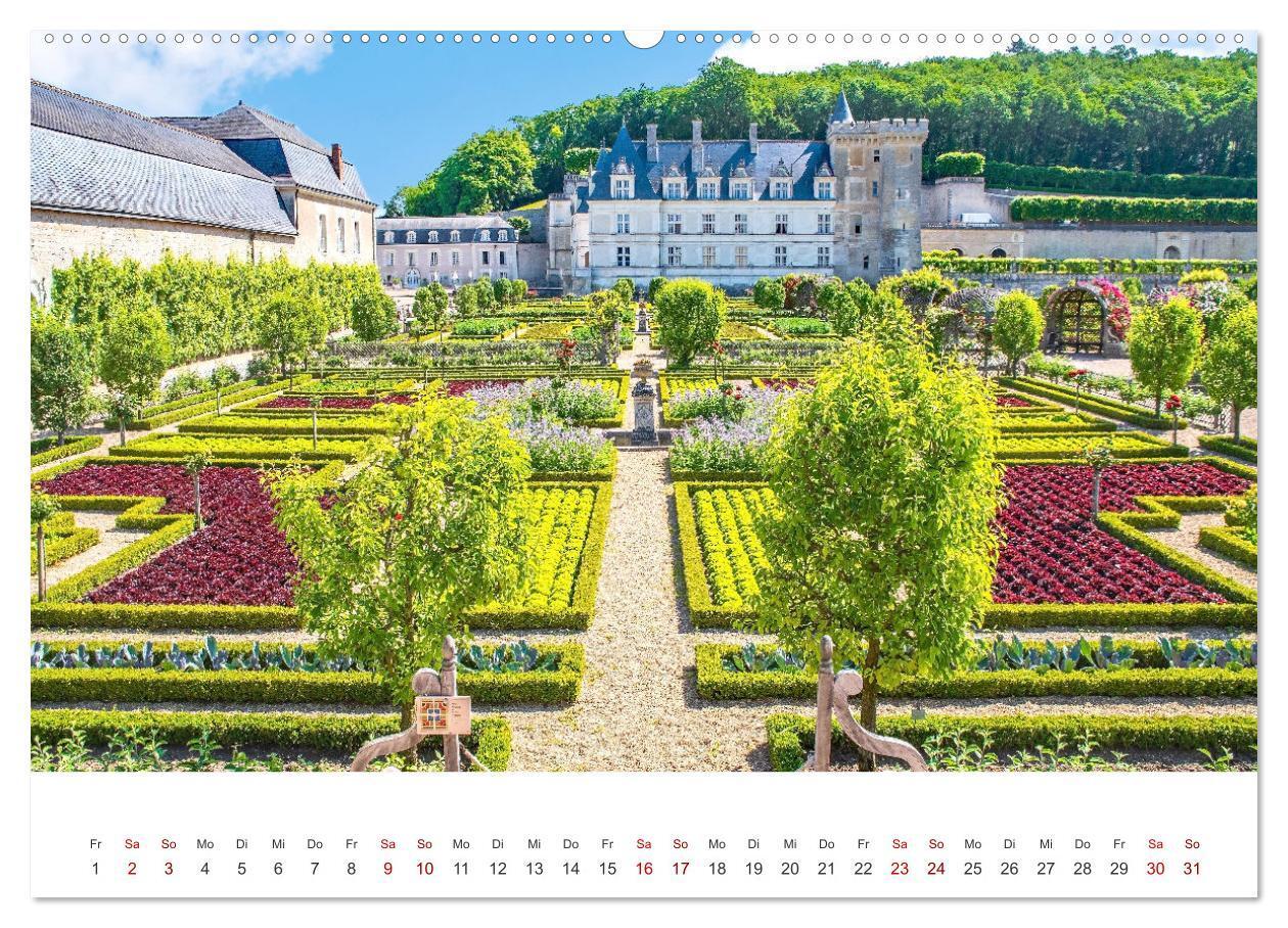 Bild: 9783383826559 | Schlösser der Loire (Wandkalender 2025 DIN A2 quer), CALVENDO...