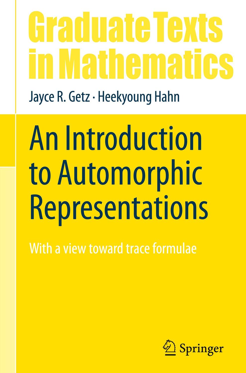 Cover: 9783031411519 | An Introduction to Automorphic Representations | Hahn (u. a.) | Buch