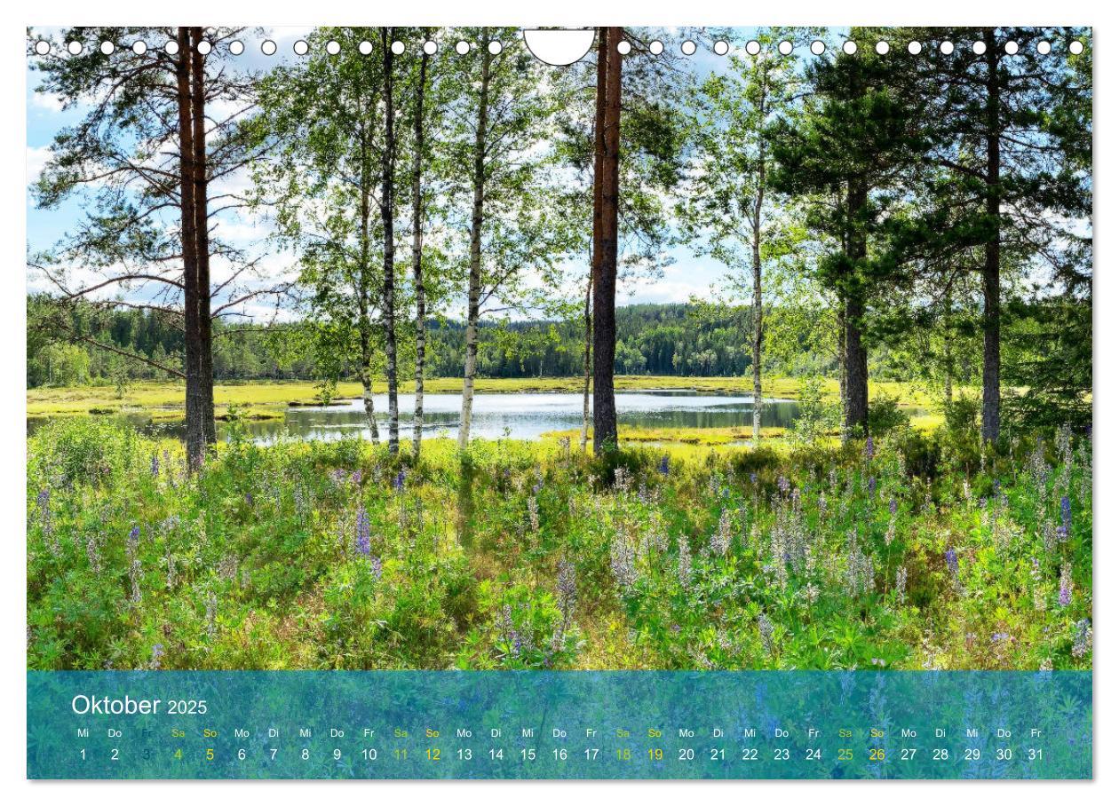 Bild: 9783435132034 | Zauberhaftes Värmland (Wandkalender 2025 DIN A4 quer), CALVENDO...