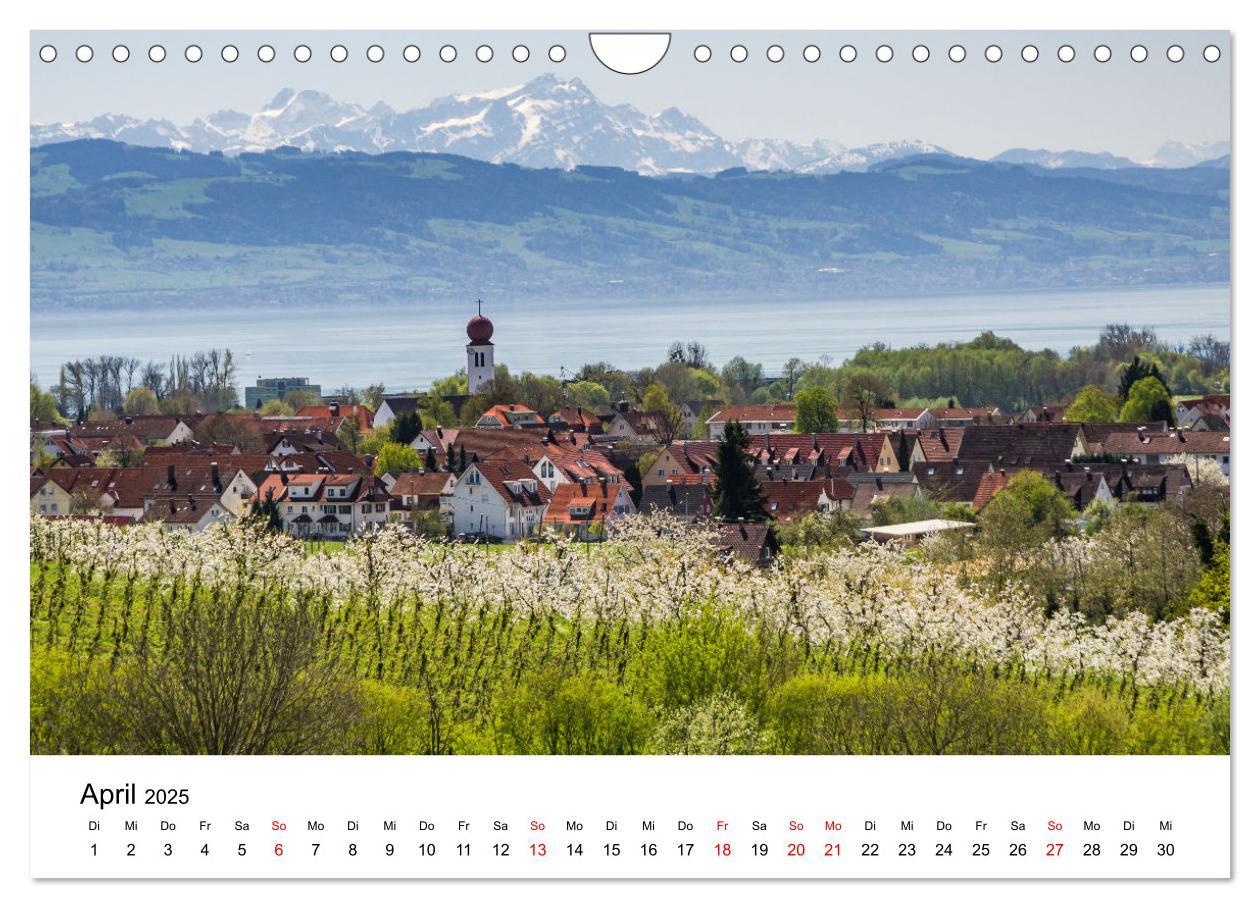 Bild: 9783435068432 | Urlaubsregion Bodensee (Wandkalender 2025 DIN A4 quer), CALVENDO...