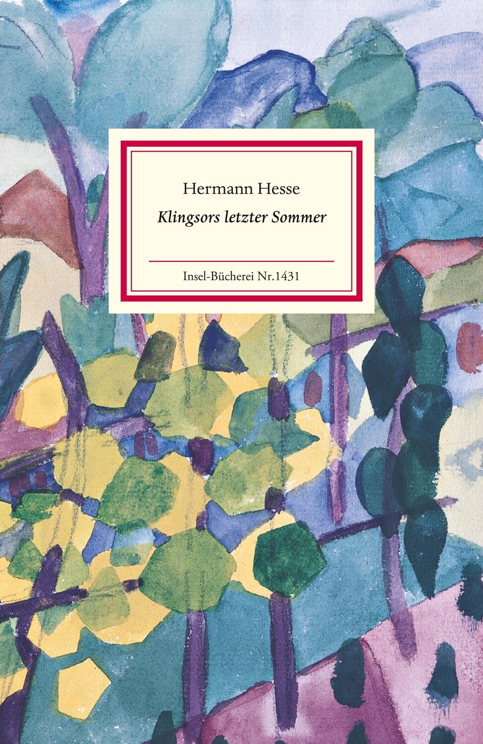 Cover: 9783458194316 | Klingsors letzter Sommer | Hermann Hesse | Buch | Insel-Bücherei
