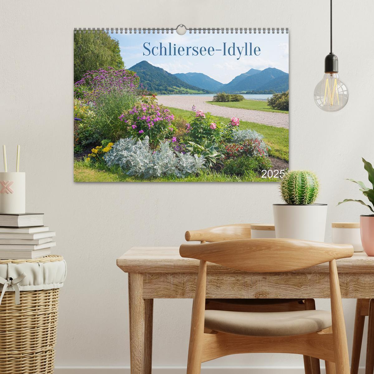 Bild: 9783383786518 | Schliersee-Idylle (Wandkalender 2025 DIN A3 quer), CALVENDO...