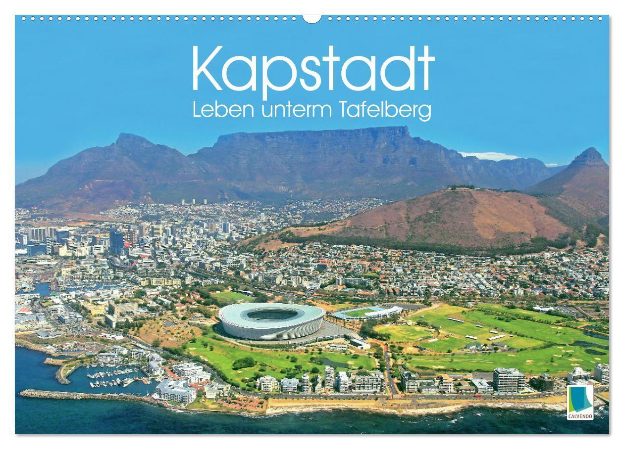 Cover: 9783383776656 | Kapstadt: Leben unterm Tafelberg (Wandkalender 2025 DIN A2 quer),...