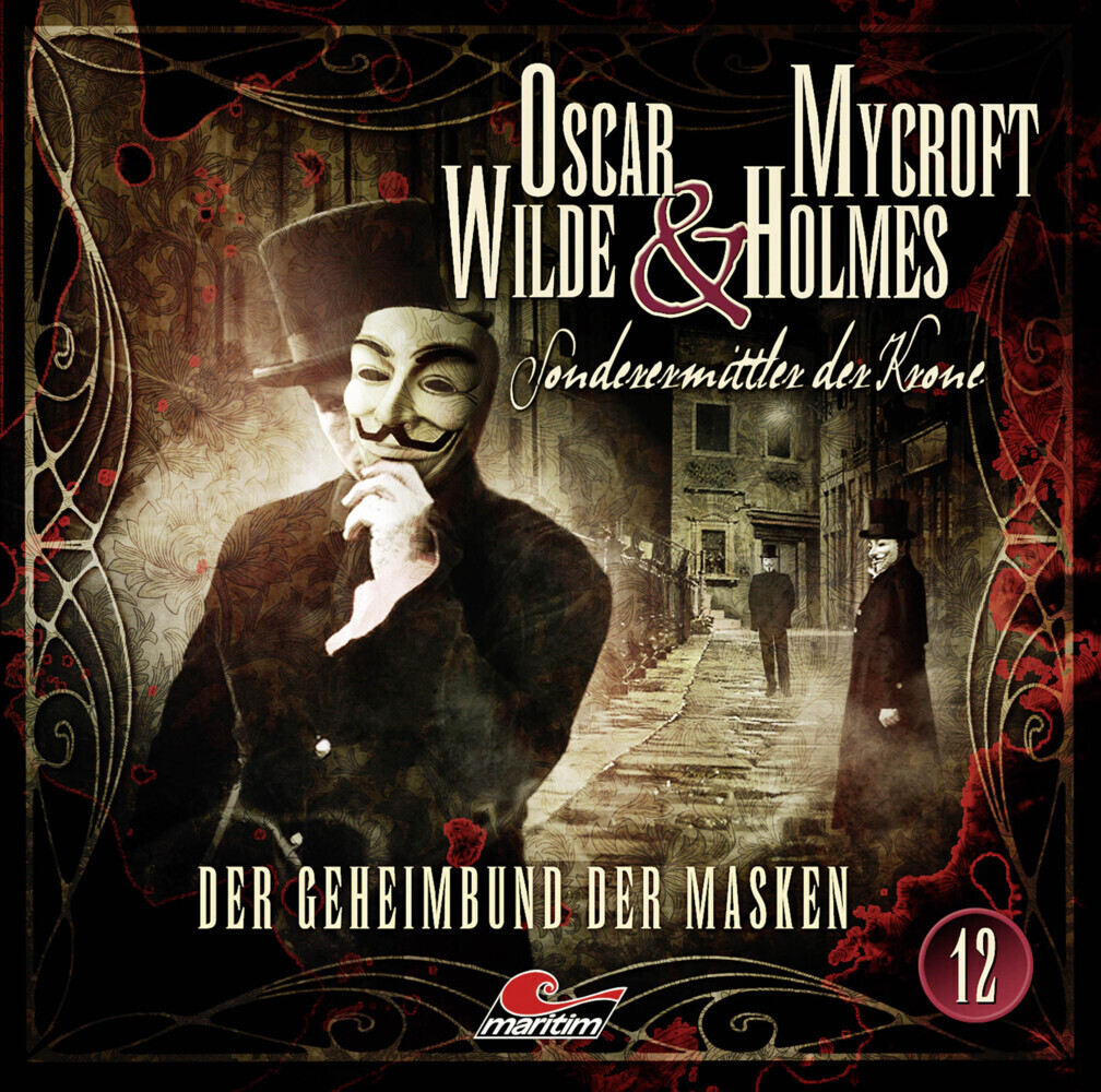 Cover: 9783785754672 | Oscar Wilde &amp; Mycroft Holmes - Der Geheimbund der Masken, 1 Audio-CD
