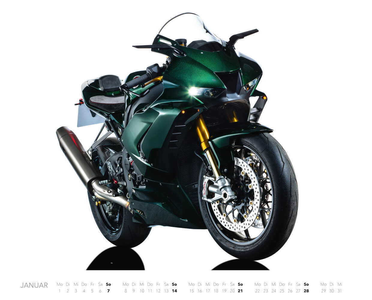 Bild: 9783966646628 | Superbikes Kalender 2024 | Exklusive Motive der stärksten Maschinen