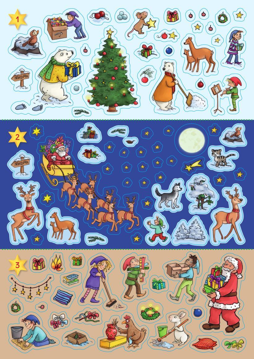 Bild: 9783780618177 | Mein Sticker-Adventskalender | Laura Lamping | Broschüre | 36 S.