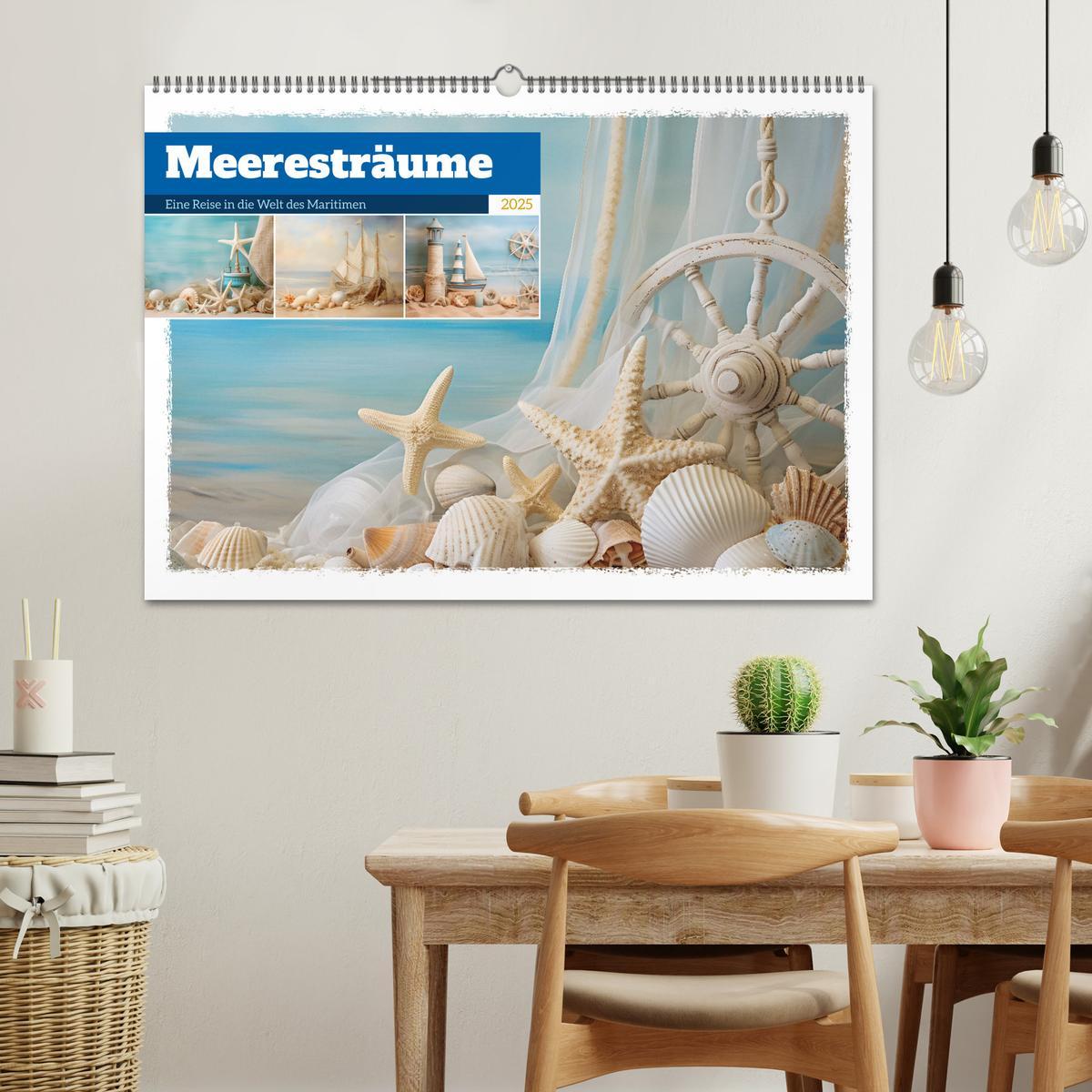 Bild: 9783383861703 | Meeresträume (Wandkalender 2025 DIN A2 quer), CALVENDO Monatskalender