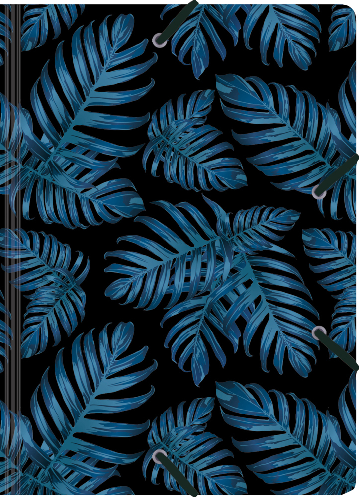Cover: 4048809026629 | Sammelmappe de Luxe A4, Philodendron blue | Stück | 2021