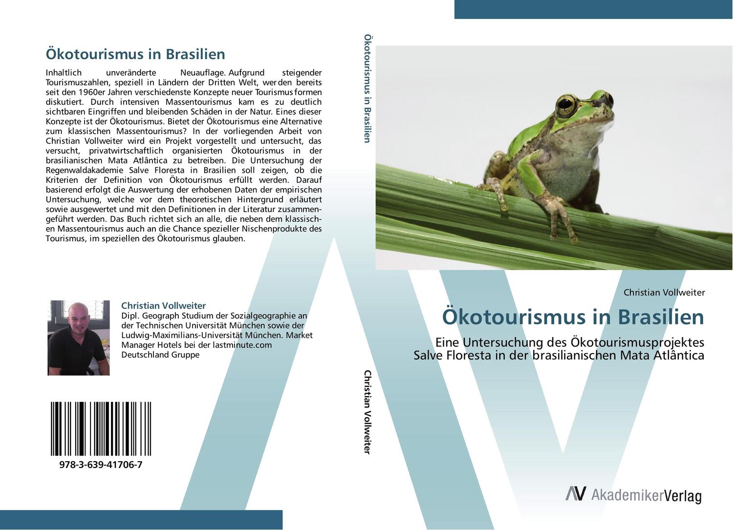 Cover: 9783639417067 | Ökotourismus in Brasilien | Christian Vollweiter | Taschenbuch | 2012