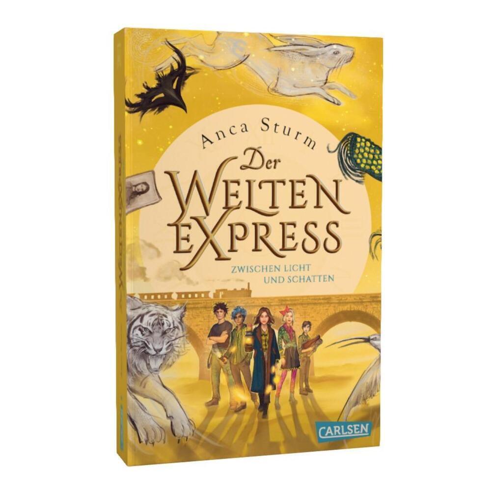 Bild: 9783551320674 | Zwischen Licht und Schatten (Der Welten-Express 2) | Anca Sturm | Buch