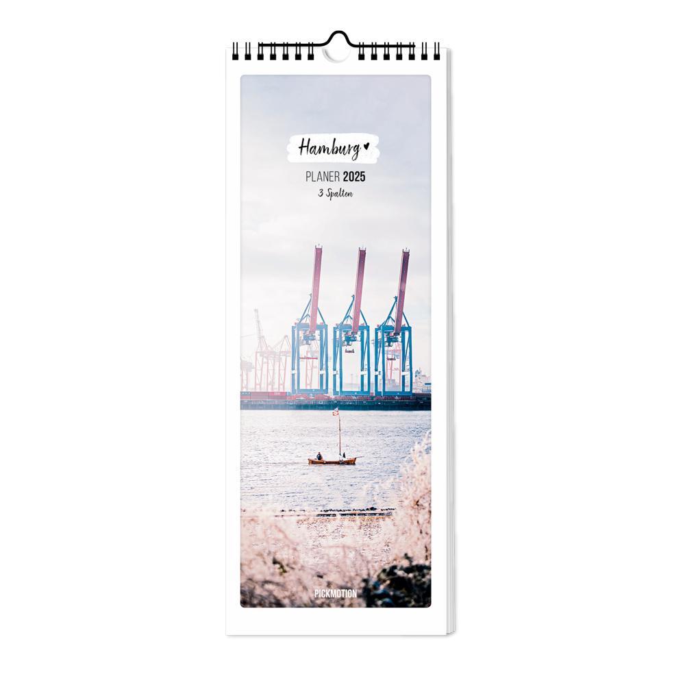 Cover: 4251781179423 | Planer 2025 - Hamburg | 3 Spalten | Pickmotion | Kalender | Deutsch