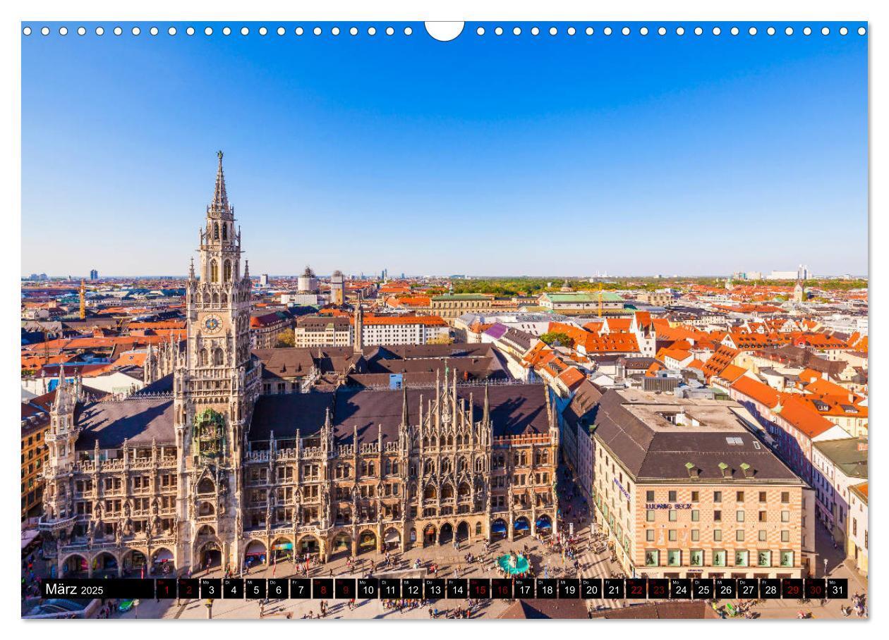 Bild: 9783435210442 | MÜNCHEN Impressionen einer Weltstadt (Wandkalender 2025 DIN A3...