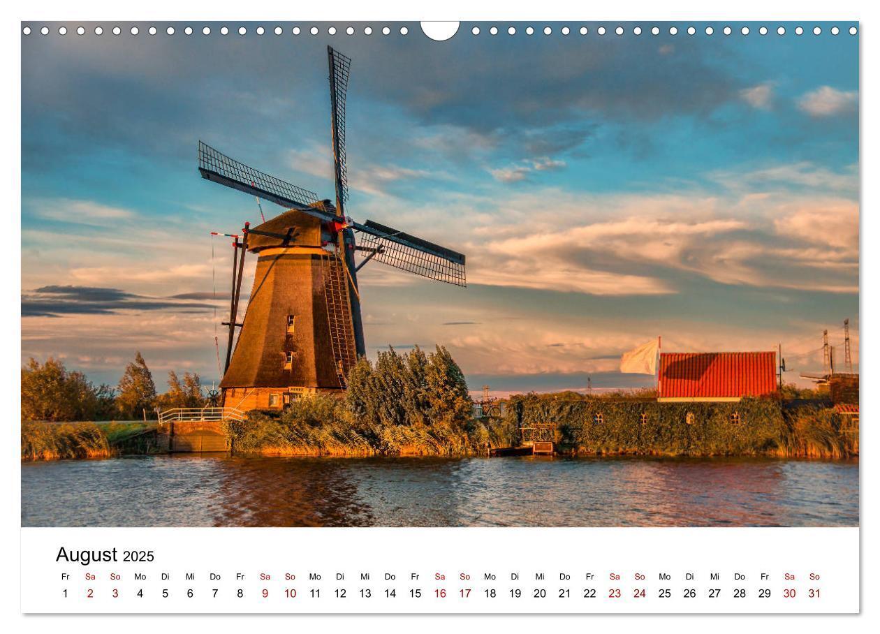 Bild: 9783435454952 | Märchenhafte Windmühlen (Wandkalender 2025 DIN A3 quer), CALVENDO...