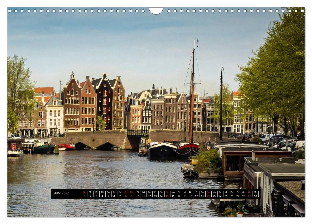 Bild: 9783435609918 | Amsterdam - Impressionen aus dem Grachtengordel (Wandkalender 2025...