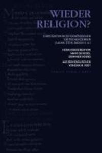 Cover: 9783851324150 | Wieder Religion? | Marc de Kesel (u. a.) | Taschenbuch | Deutsch