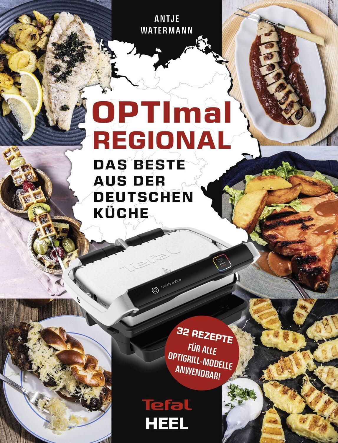 Cover: 9783966643375 | OPTImal Regional - Das Grillbuch für den OPTIgrill von Tefal | Buch