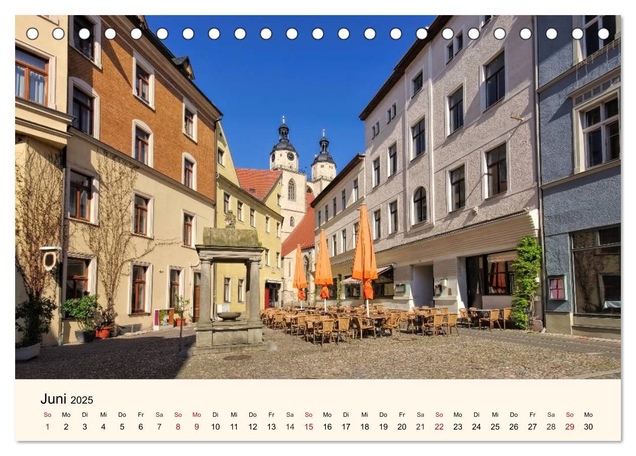 Bild: 9783435453917 | Lutherstadt Wittenberg - Stadt der Reformation (Tischkalender 2025...