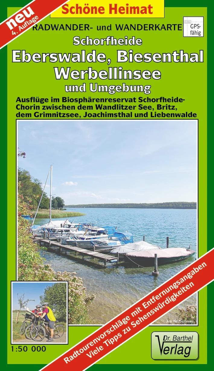 Cover: 9783895910944 | Radwander- und Wanderkarte Schorfheide, Biesenthal, Werbellinsee...