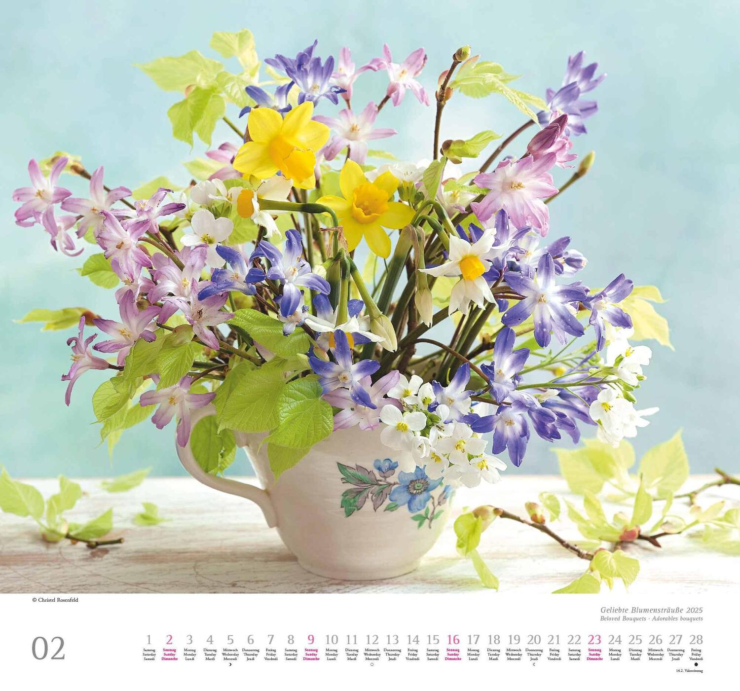 Bild: 4250809653075 | Geliebte Blumensträuße 2025 - DUMONT Wandkalender - mit allen...