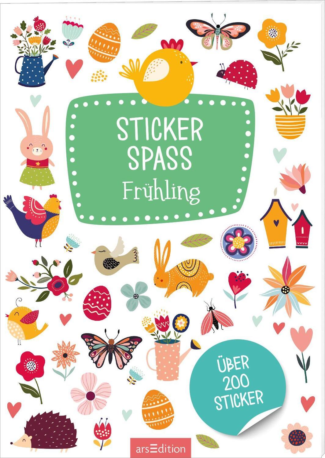 Cover: 4014489130734 | Stickerspaß - Frühling | Über 200 Sticker | Stück | 16 S. | Deutsch