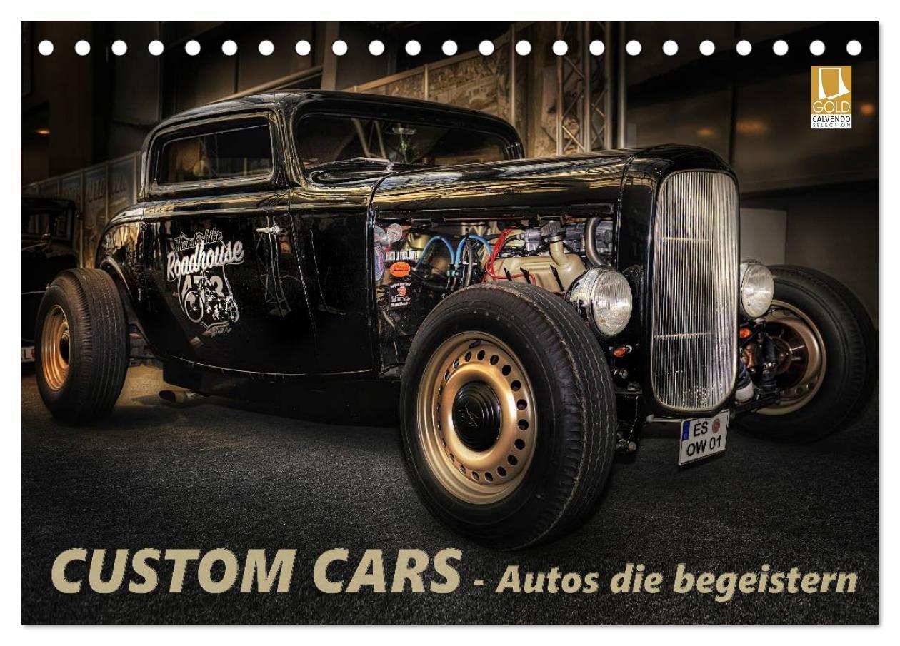 Cover: 9783675634169 | Custom Cars - Autos die begeistern (Tischkalender 2024 DIN A5...