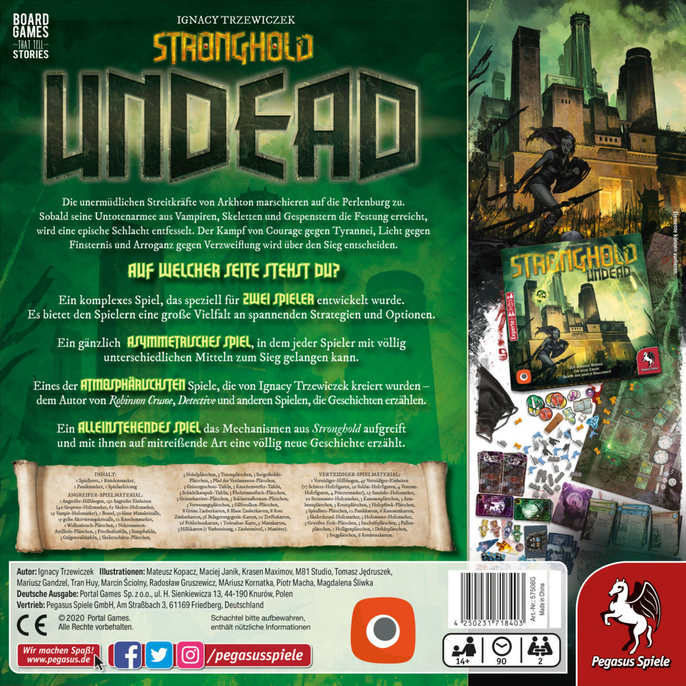 Bild: 4250231718403 | Stronghold Undead (Spiel) | Ignacy Trzewiczek | Spiel | In Spielebox