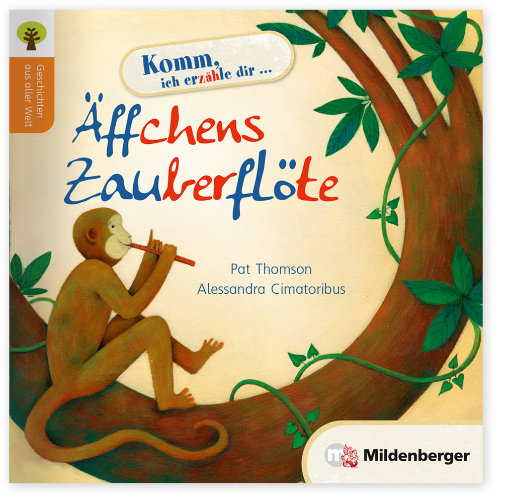 Cover: 9783619241057 | Äffchens Zauberflöte | Pat Thomson | Broschüre | 2013 | Mildenberger