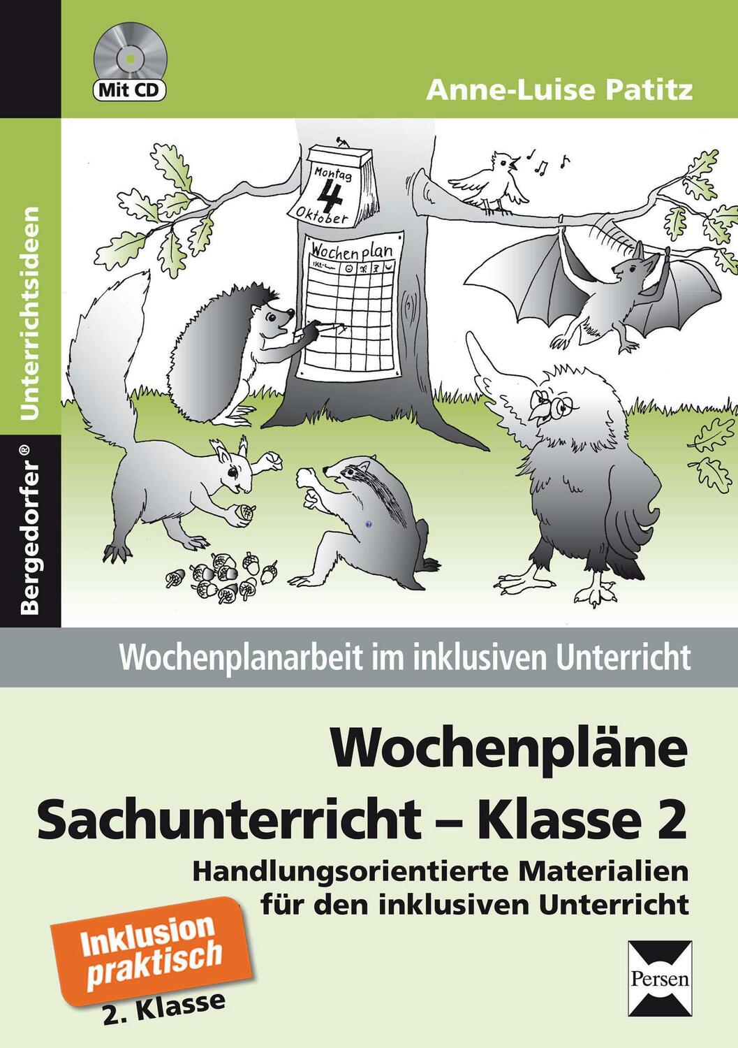 Cover: 9783403233770 | Wochenpläne Sachunterricht - Klasse 2 | Anne-Luise Patitz | Buch
