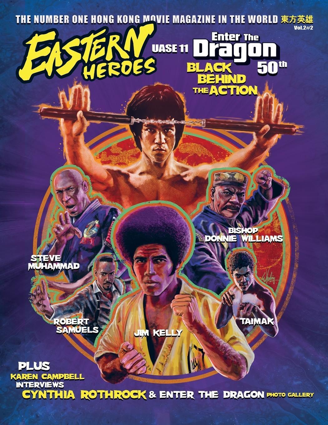 Cover: 9781739541361 | EASTERN HEROES BRUCE LEE 50TH ANNIVERSARY BLACK BEHIND THE ACTION