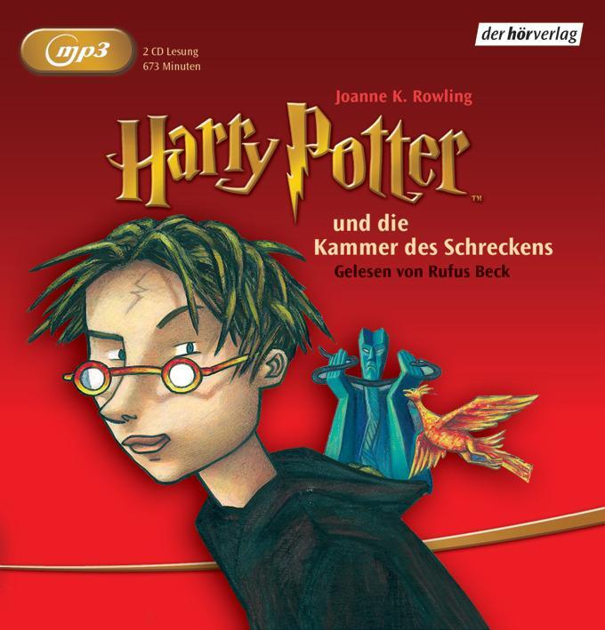 Cover: 9783867176521 | Harry Potter 2 und die Kammer des Schreckens | Gelesen von Rufus Beck