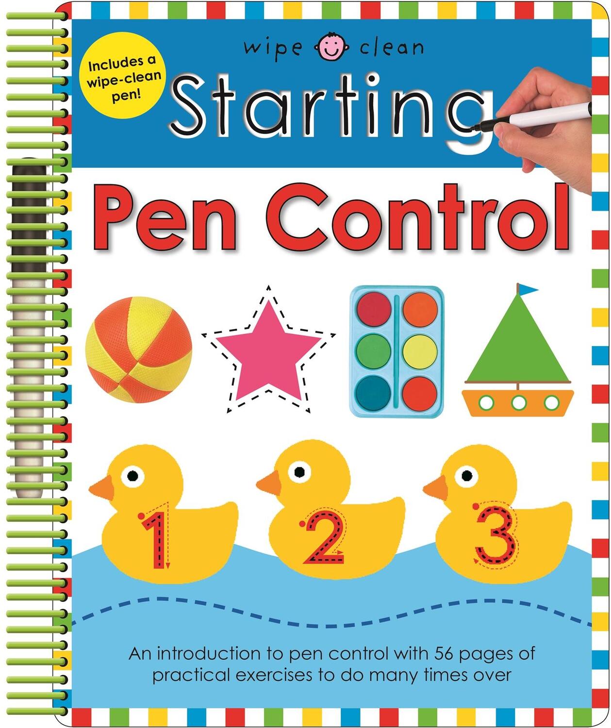 Cover: 9781783412723 | Starting Pen Control | Wipe Clean Spirals | Roger Priddy | Taschenbuch