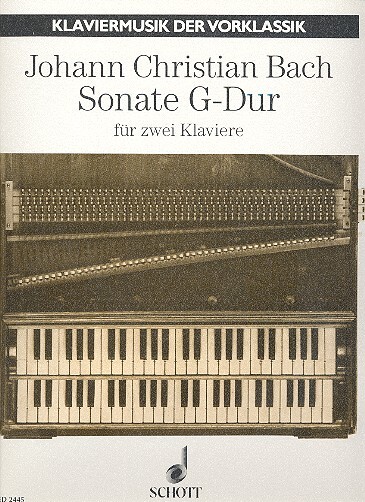 Cover: 9790001037549 | Sonate G-Dur | Johann Christian Bach | Buch | 28 S. | Deutsch | 1985