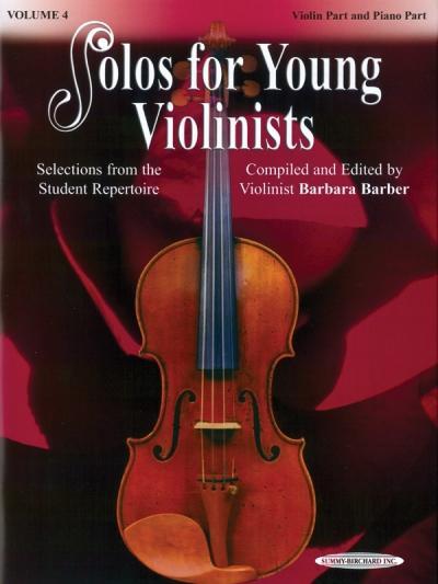 Cover: 29156200355 | Solos for Young Violinists, Vol 4 | Barbara Barber | Taschenbuch