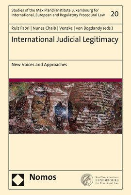 Cover: 9783848767625 | International Judicial Legitimacy | New Voices and Approaches | Buch