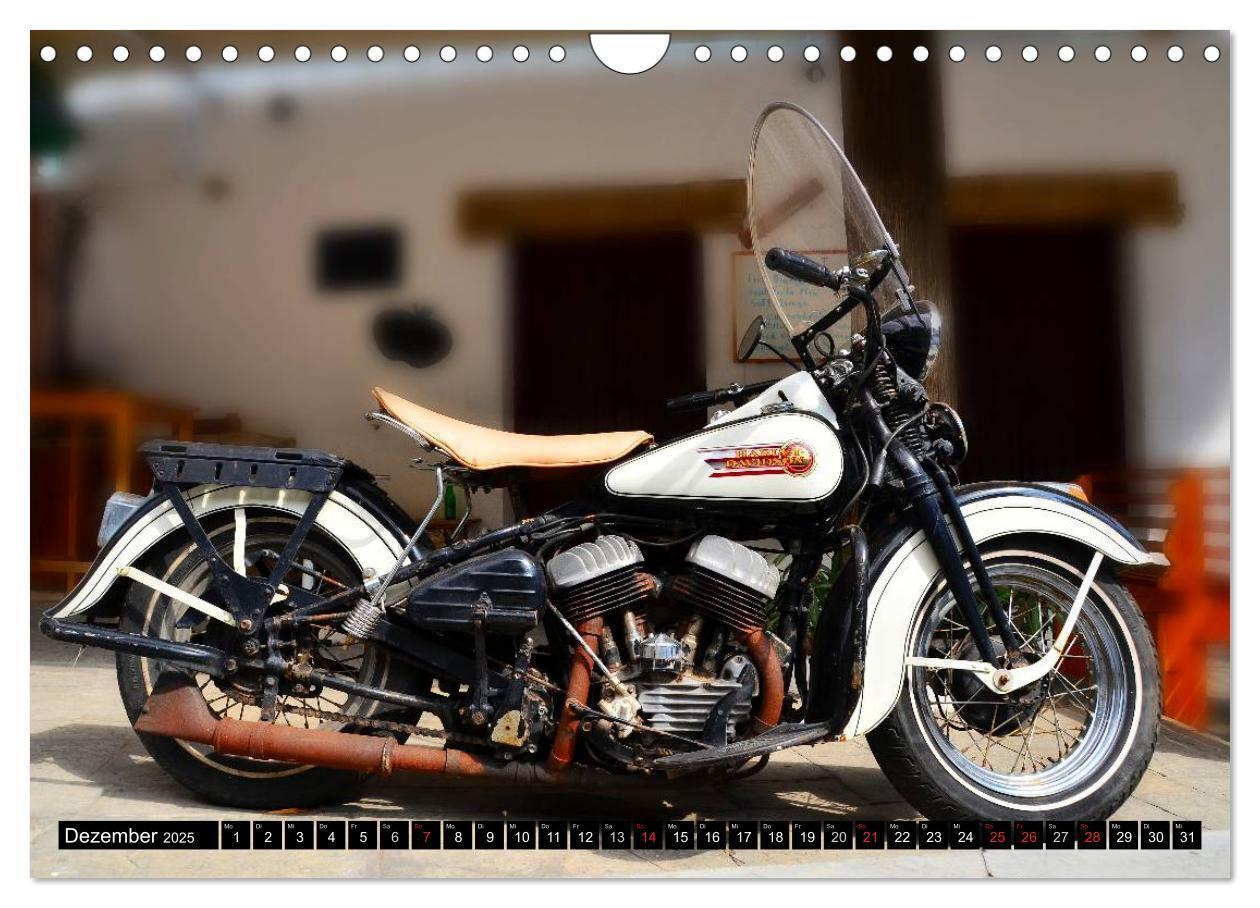 Bild: 9783435646777 | Harley Davidson WLA 750 (Wandkalender 2025 DIN A4 quer), CALVENDO...